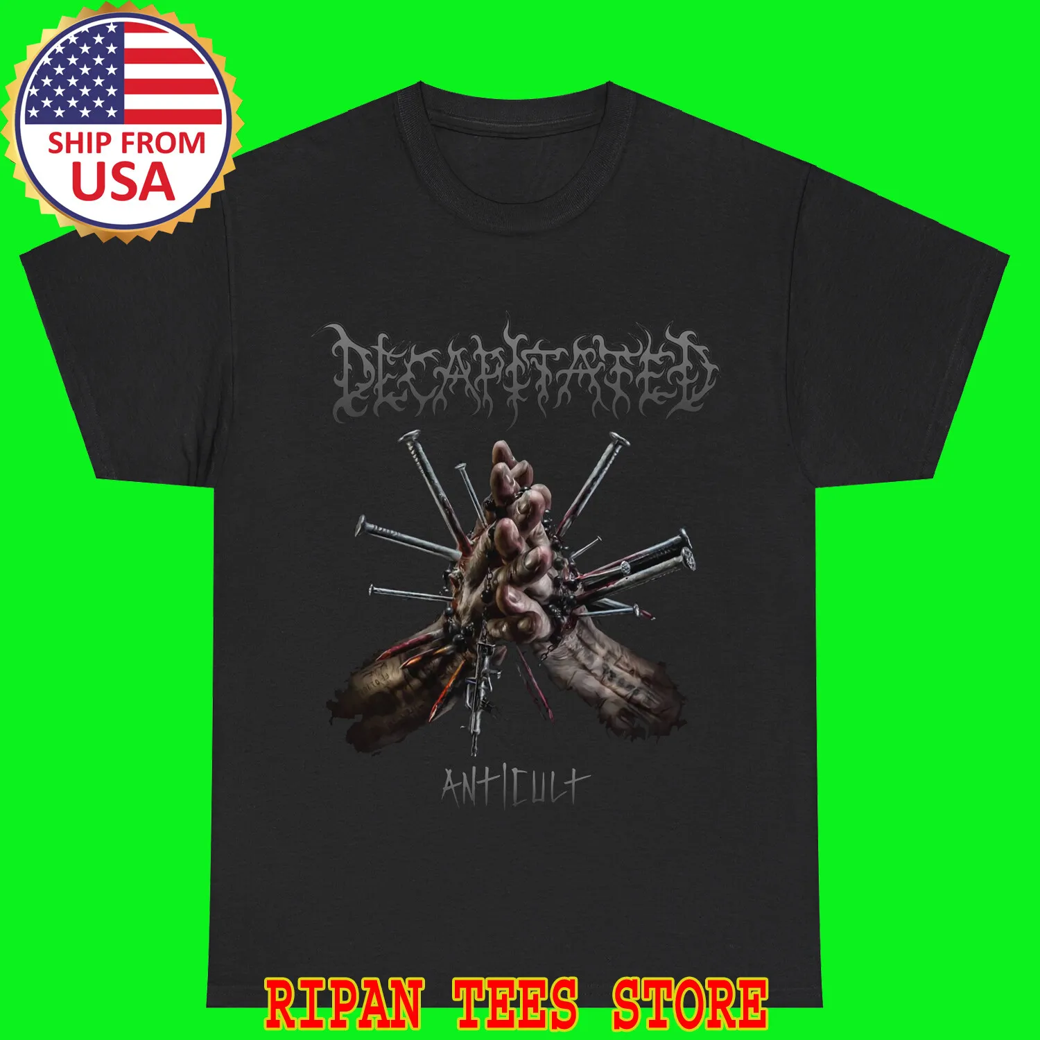 DECAPITATED Anticult Black Size S - 5XL