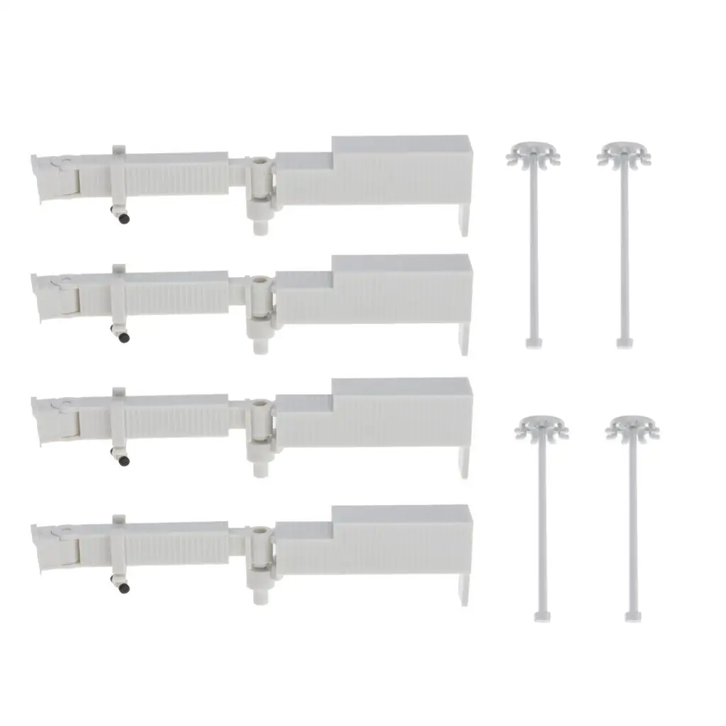 Airport Passenger Bridge Realistic 1400 Scale Miniature Plastic Accessory Kit for Collectible Airport Scenes