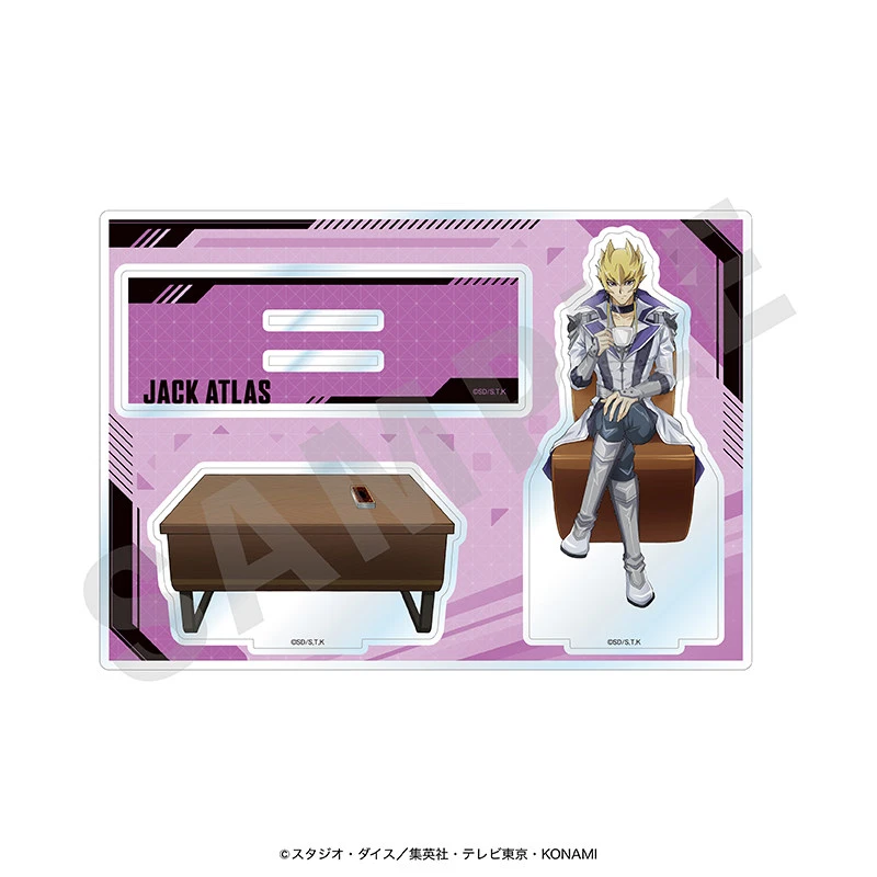 Game Yu-Gi-Oh! Crow Hogan Bakura Mariku Yami Yugi Seto Kaiba Keychain Acrylic Figure Stand Model Plate Keychains Desk Decor