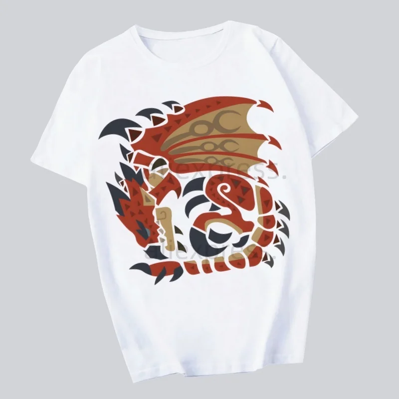 

Monster Hunter Printing Street Style Casual Short Sleeve Men T Shirt O-neck Tshirt Male T-shirt