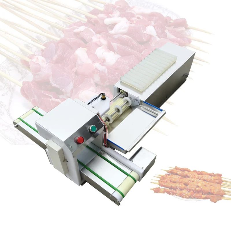 Customizable Mold Stringing Machine Vegetable Stringing Fish Tofu Lamb String Automatic Meat Skewe Machine