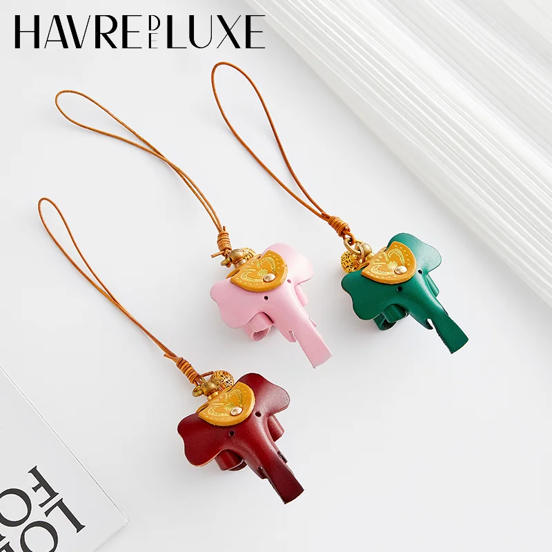 

Elephant bag charm for women handbag retro art niche handmade exquisite high-end hanging rope bag accessories