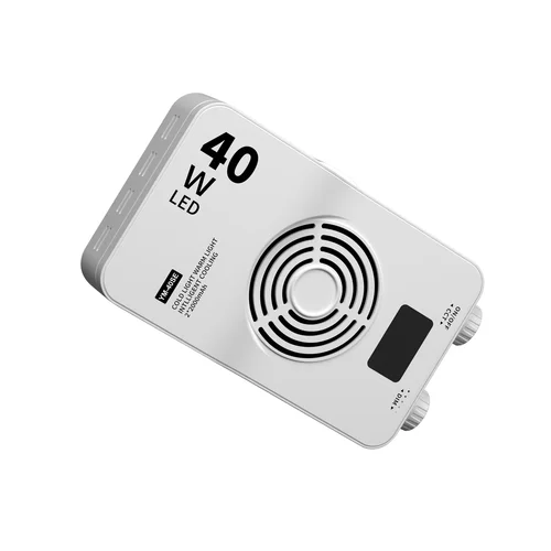 Imagen 2 del producto Luz de vídeo LED portátil de 40W, luz de cámara de 3000mAh, 3000-7000K CRI≥95 iluminación de fotografía LED CRI≥95 luz de fotografía LED