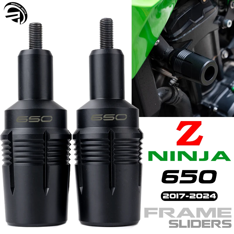 Per Kawasaki Z650 Z 650 Z650RS Ninja650 2017-2024 2023 accessori moto cursori telaio protezione anticaduta protezioni antiurto