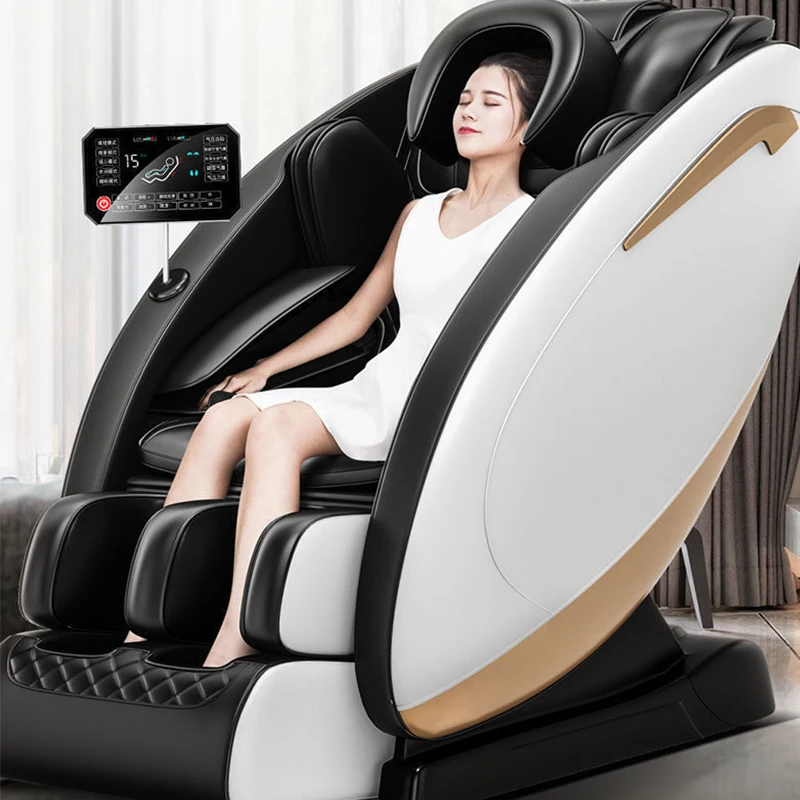 Modern Shiatsu Zero Gravity Full Body Massage Chair 4D Head Luxury Electric Foot Massage Armchair