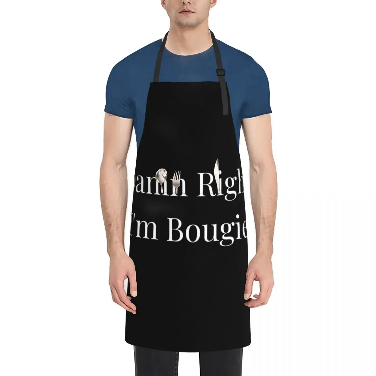 

Damn Right I'm Bougie! Apron Chef Uniform Women kitchen gadgets men Apron