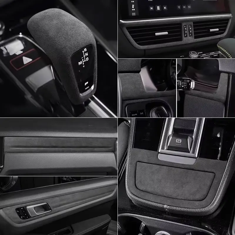 for-porsche-cayenne-2018-2019-2020-2021-2022-2023-alcantara-suede-car-central-control-gear-lever-cover-door-decorative-stickers