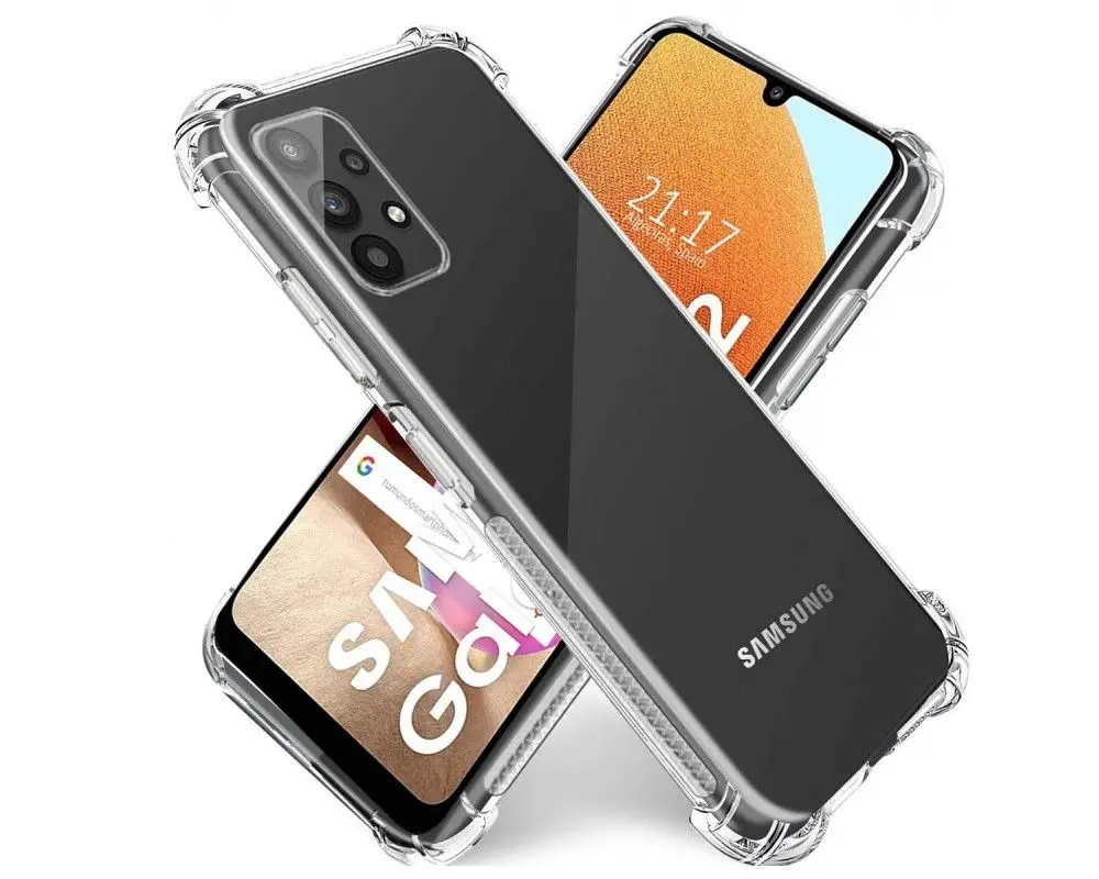 Clear Anti-Shock Tpu Gel case for Samsung Galaxy A32 4G