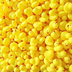 50/100/150pcs Mini Rubber Ducks Bulk, Tiny Baby Shower Rubber Duck, Small Rubber Duck,  Party Decoration