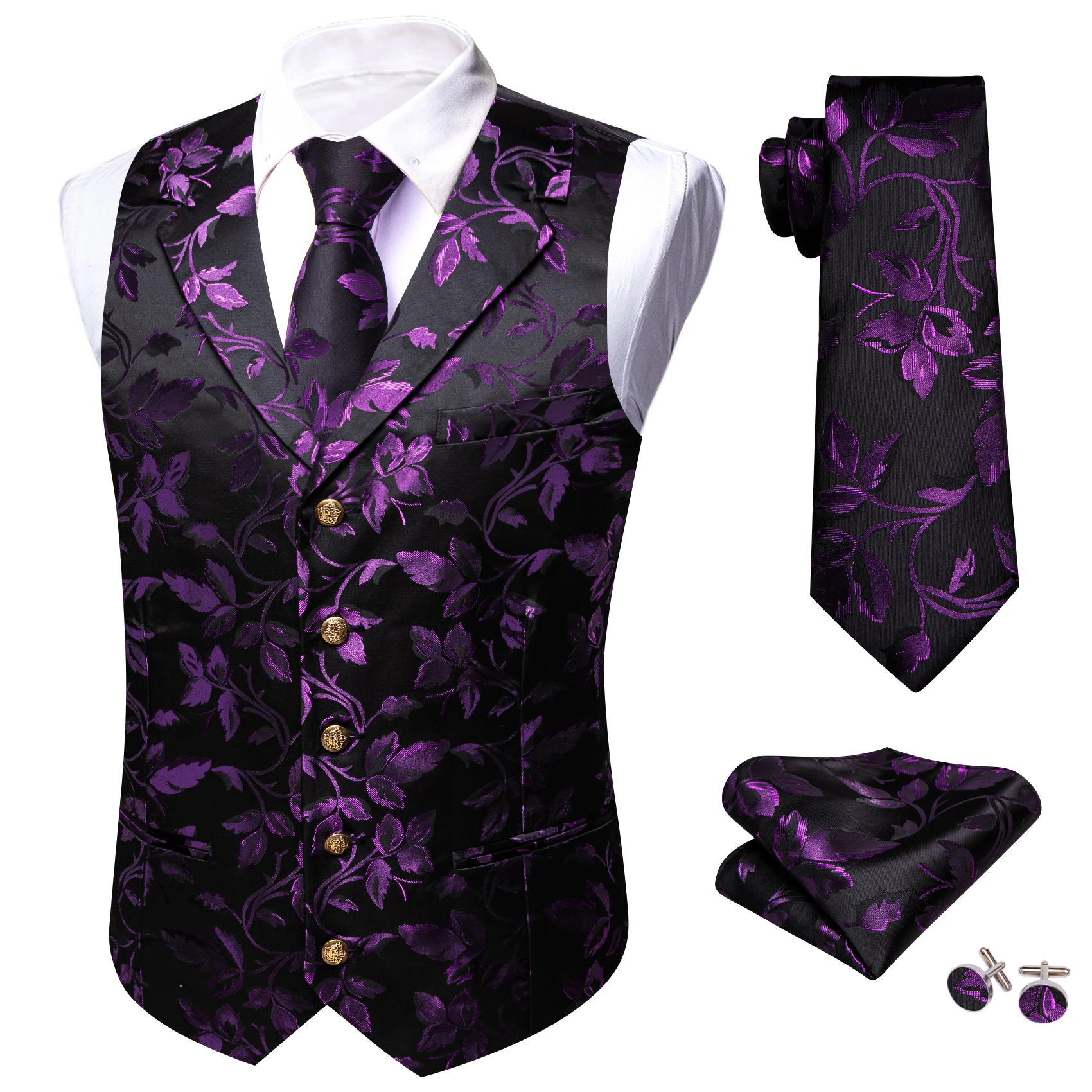 Gilet da uomo vintage jacquard - Men'S Used Formal Wear recensione e prezzo