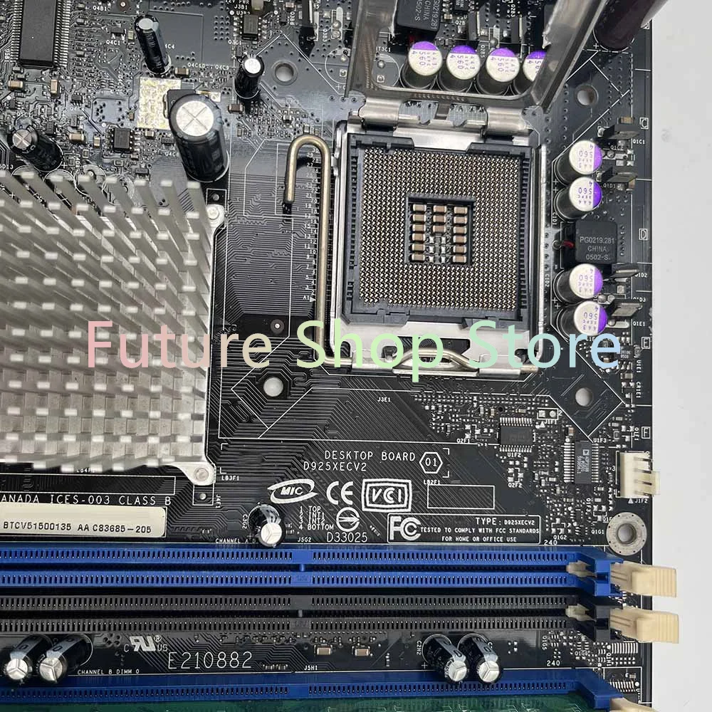 LGA775 Motherboard für industrielle Steuerungsgeräte D925XECV2