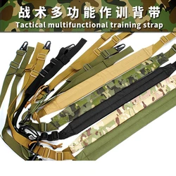 2 Point Rifle Sling Ranger Green Gun Sling Combat Shooting Rifle Strap Weapon Hunting Accessories Tactical Multi-function Strap