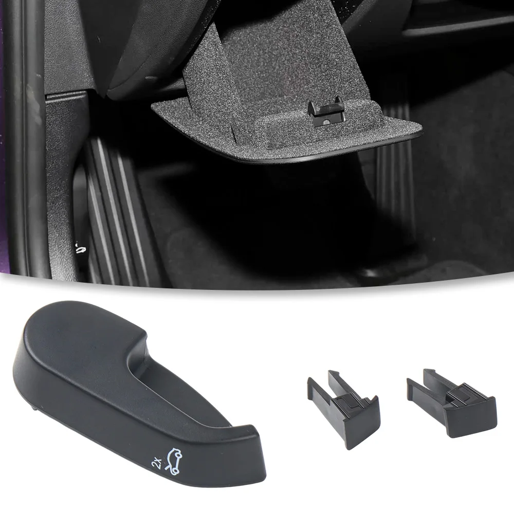 Black Car Billet Hood Latch Release Handle Pull Lever and Clip For BMW 3 Z4 Series G20 G21 G28 G29 Front Bonnet Release Handle