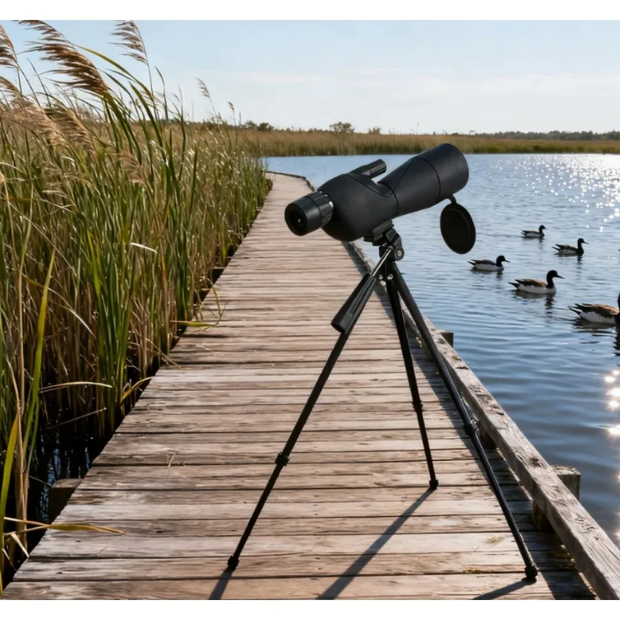 25-75X60ED HD Telescope for Adults High Magnification Low Light Night Vision Astronomy Bird Watching