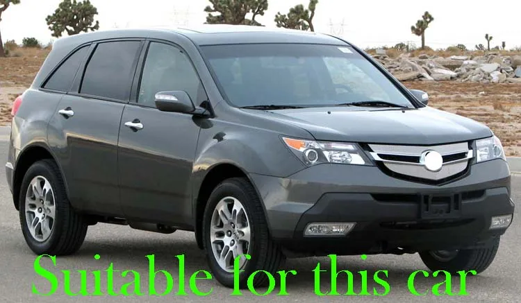 Plastic Exterior Visor Vent Shades Window Sun Rain Guard Deflector 4pcs For Acura MDX YD2 2007-2013 2009 2010 2011 2012 2008