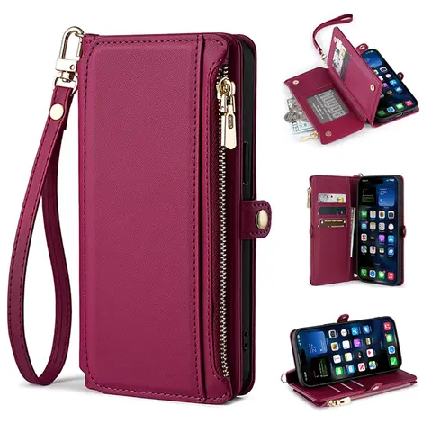 Flip Cover PU Leather Wallet Case for Motorola MOTO G54 G60S G62 G71S G72 G73 G82 G84 G85 G100 G200 5G G Pro Pure Protection Bag