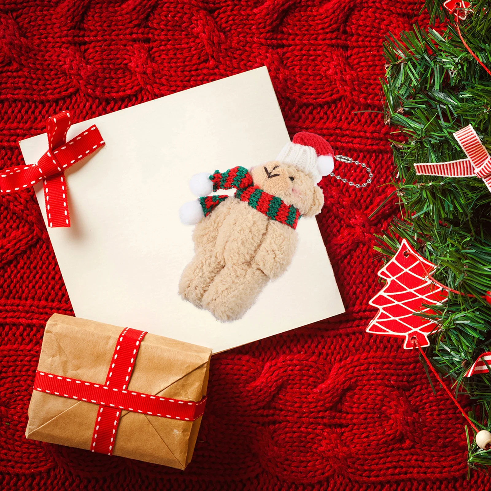 

Pendant Mini Bear Bag Charms For Pendant Keychain Diy Decor Car Hanging Nursery Wedding Party Favor Gift