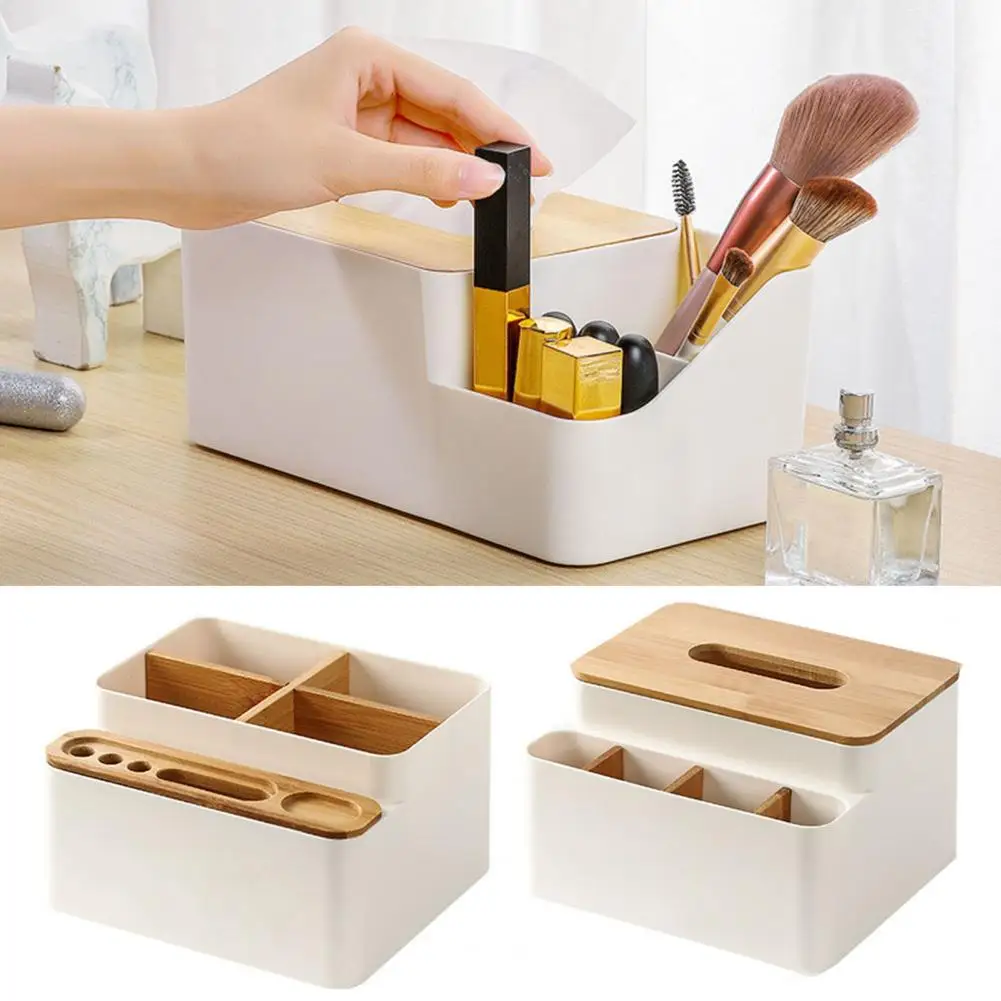 Supplies Organizer Modern Desk Organizer with Capacity Storage Compartment Stylish Pen Holder Table Accessory Case for Office