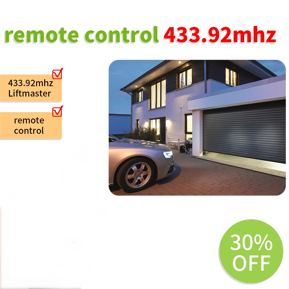 Liftmaster Chamberlain 94335E Modell 1A5639 Version 433,92 MHz Garagentor-Fernbedienung Modell 84335