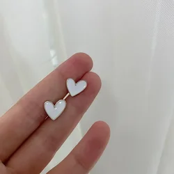 10pcs Beautiful Heart Shape Buttons Zinc Alloy Decorative Shank Buttons Woman Sweater Blouse Accessories