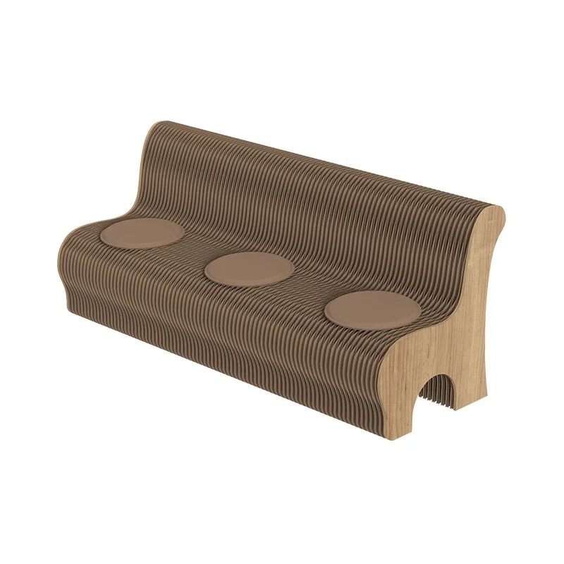 Multi-person sofa, shoe change stool, household telescopic folding bedside stool, creative multi-functional furniture