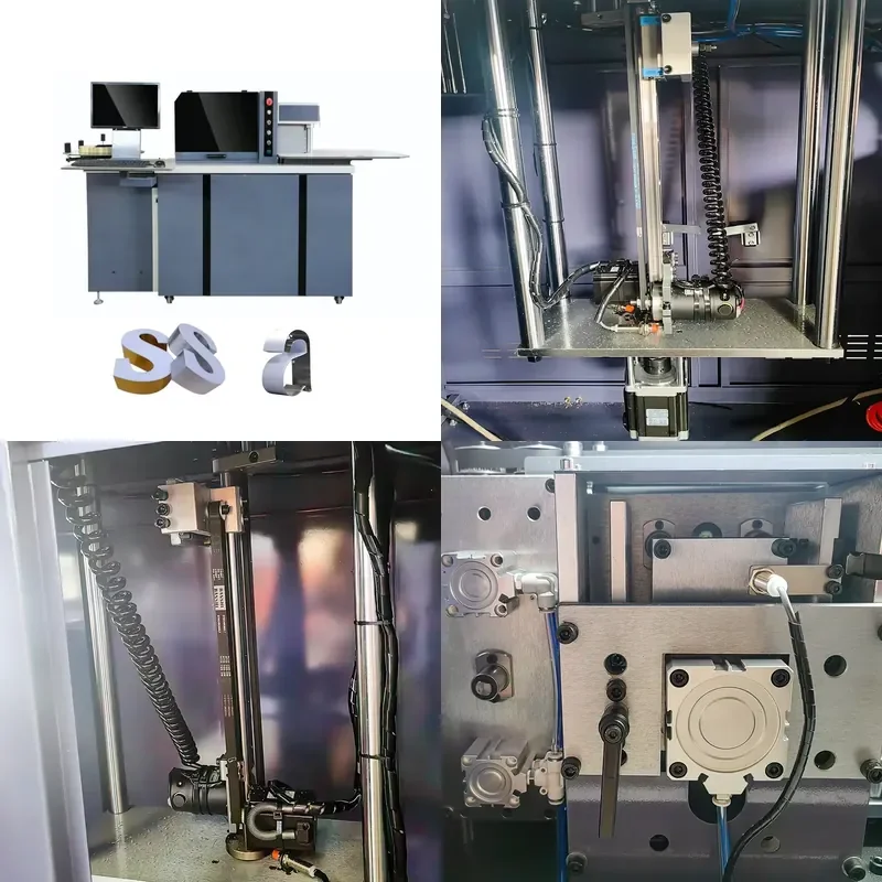 for Automatic Bending Machine 3D Channel Letter Bender High Precision Metal Sign Aluminum Strip Billboard Forming Equipment
