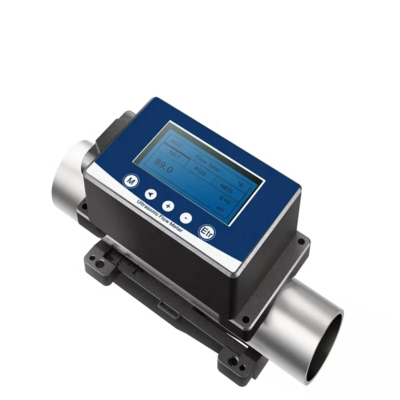 DN15-DN40mm Universal Small Pipe Clamp-on Ultrasonic Flowmeter/flow Meter Ultrasonic Water Meter Smart Water Watch