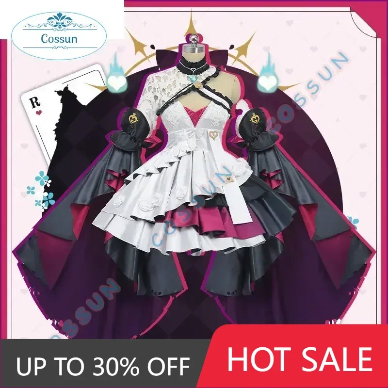 

COSSUN S-XXXL аниме Vtuber Nijisanji Ethyria Reimu косплей костюм милая униформа платье активная вечеринка ролевые игры для женщин и мужчин