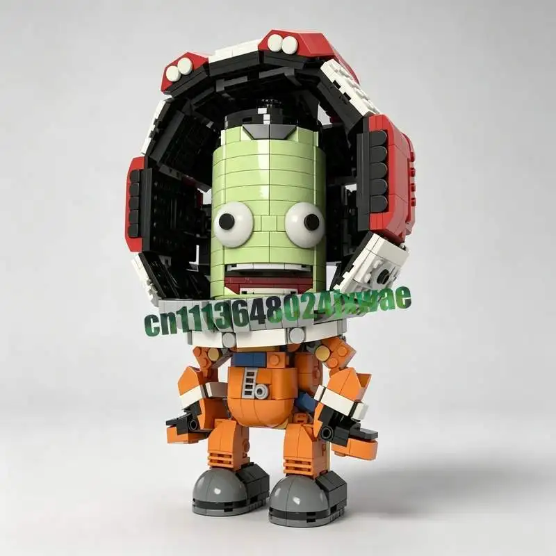 1526Parts Moc Sci Fi Space Exploration Vehicle Building Blocks Model Diy Creative Assembly Toy Display Collectible Puzzle Gifts