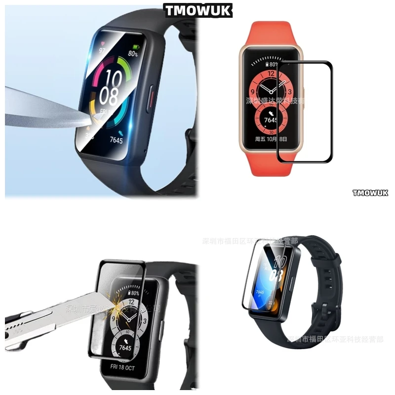 

For Huawei Honor Band 6 7 9 10 3D Curved Edge Soft Screen Protector