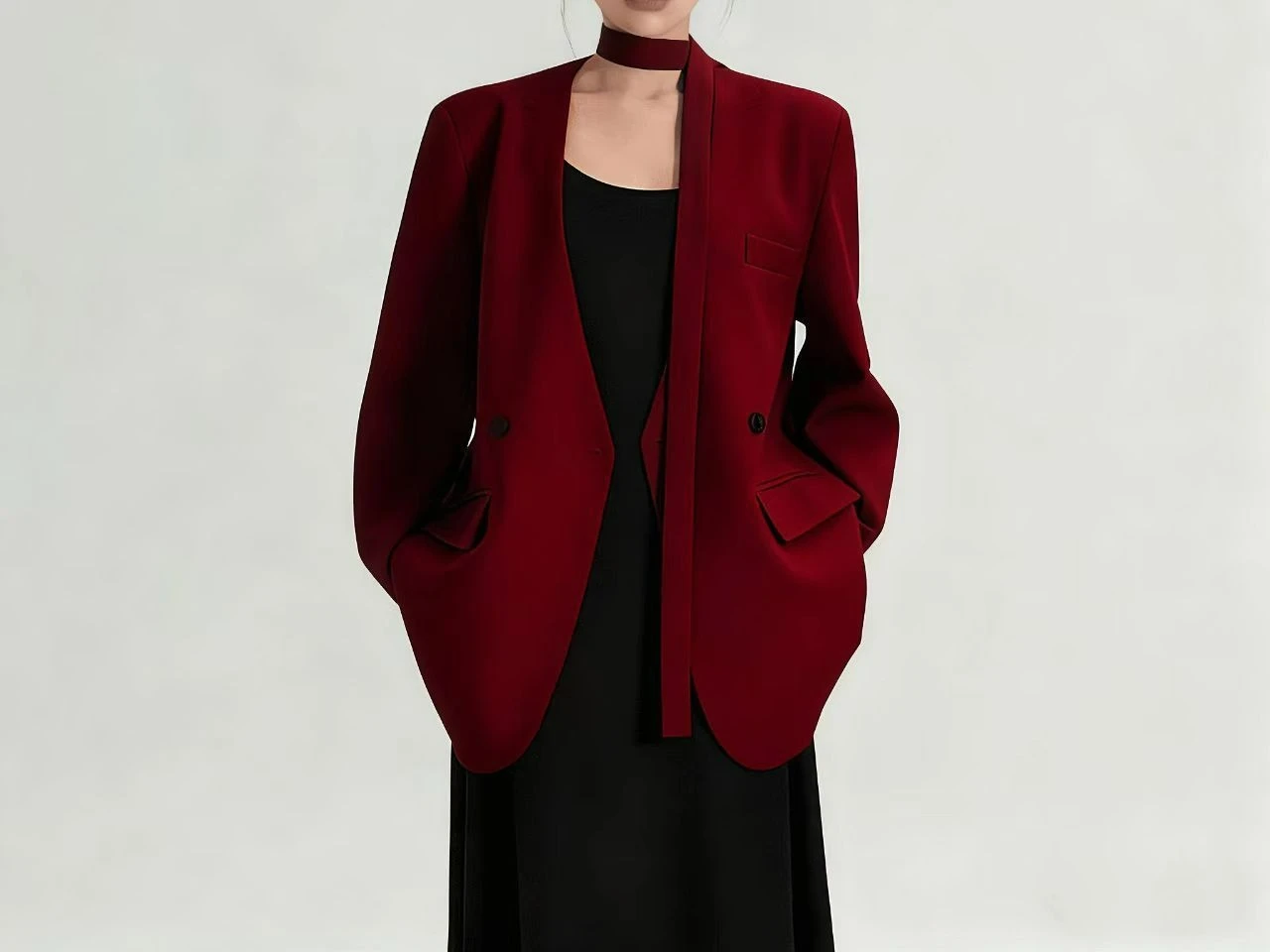 Temperament Blazer 2026 New Streamer Spring and Autumn High-end Design Loose Suit