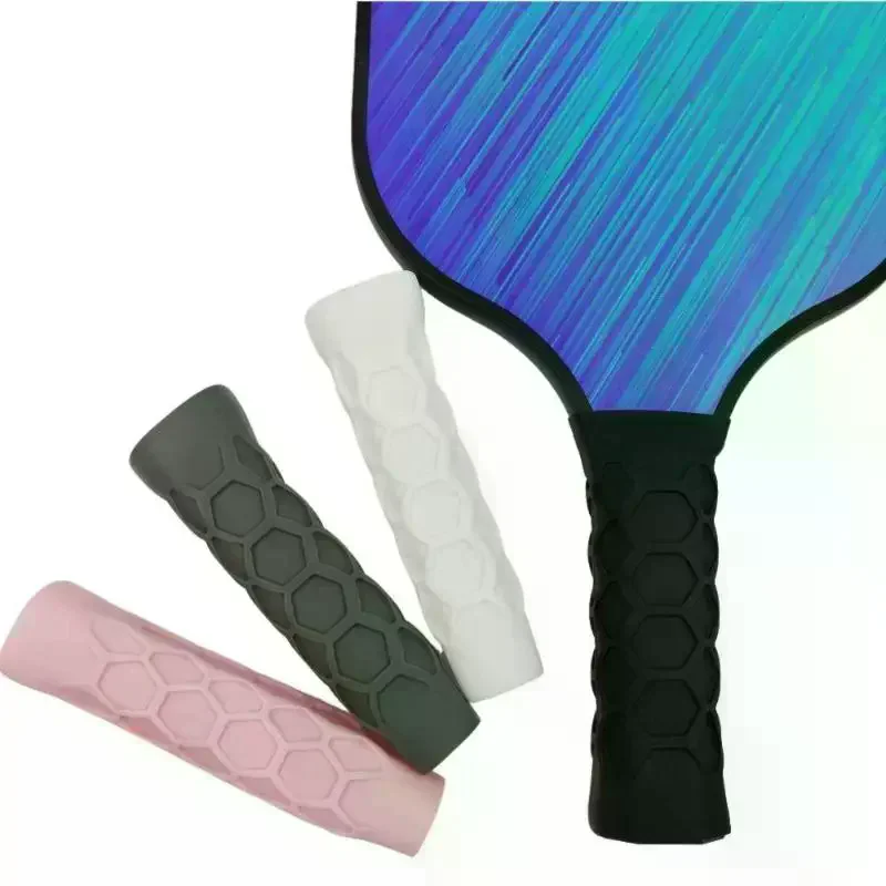 Silicone Undergrip Handle Silicone Pickleball Paddle Grip Cover Padel Accessories Non-Slip Reusable Pickleball Racket Overgrip