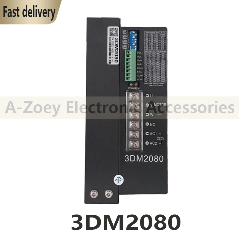 

New Original Digital Stepping Motor Driver 3DM2080 3 Phase Input Voltage 80-240VAC 8.2A Match With AC220V Motor Serial 110 1