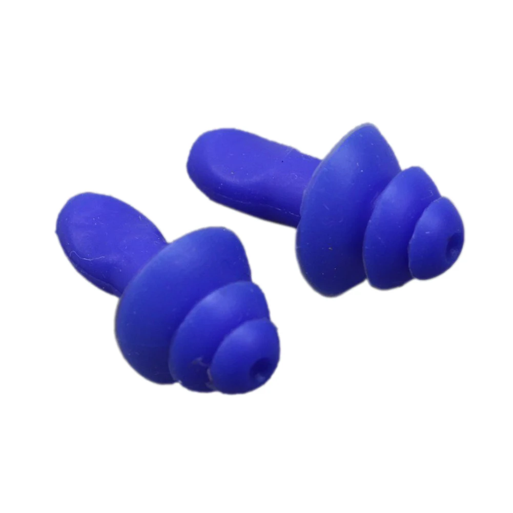 NEW New 5 Pairs Swimming Mushroom Ear Plug Soft Silicone Waterproof Protector Tool
