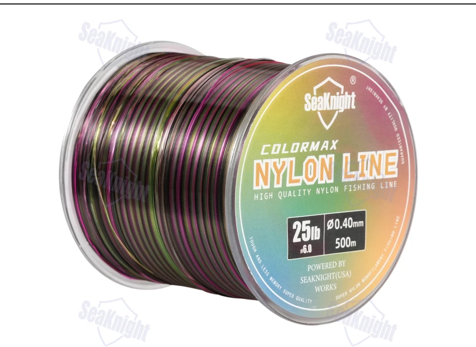 SeaKnight Brand Colormax Nylon-Angelschnur, 500 m, 6–35 lb, glatte Schnur, 0,16–0,50 mm Monofilament-Angelgerät zum Angeln – Detail 9