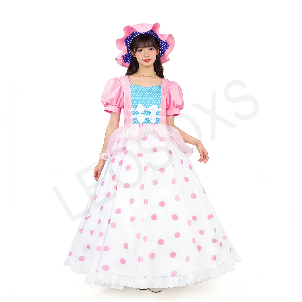 anime-toy-bo-peep-cosplay-costume-bo-peep-long-dress-maid-dress-girls-dress-outfits-with-hat-halloween-carnival-party-costume