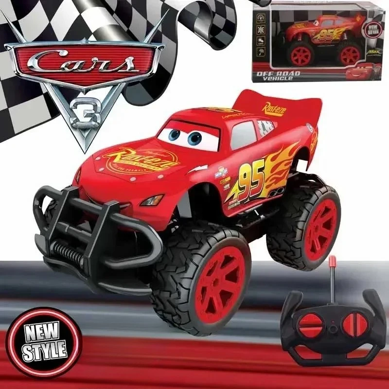 

Disney Pixar Cars 3 Electric toy car Lightning McQueen Channel 4 off-road remote control car model Boy gift toy
