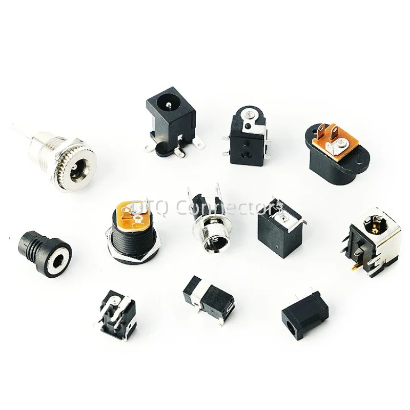 Supply and production of direct source plugs and sockets 5.5 * 2.1 power supply DC-005B power supply base 5.5x2.5mm