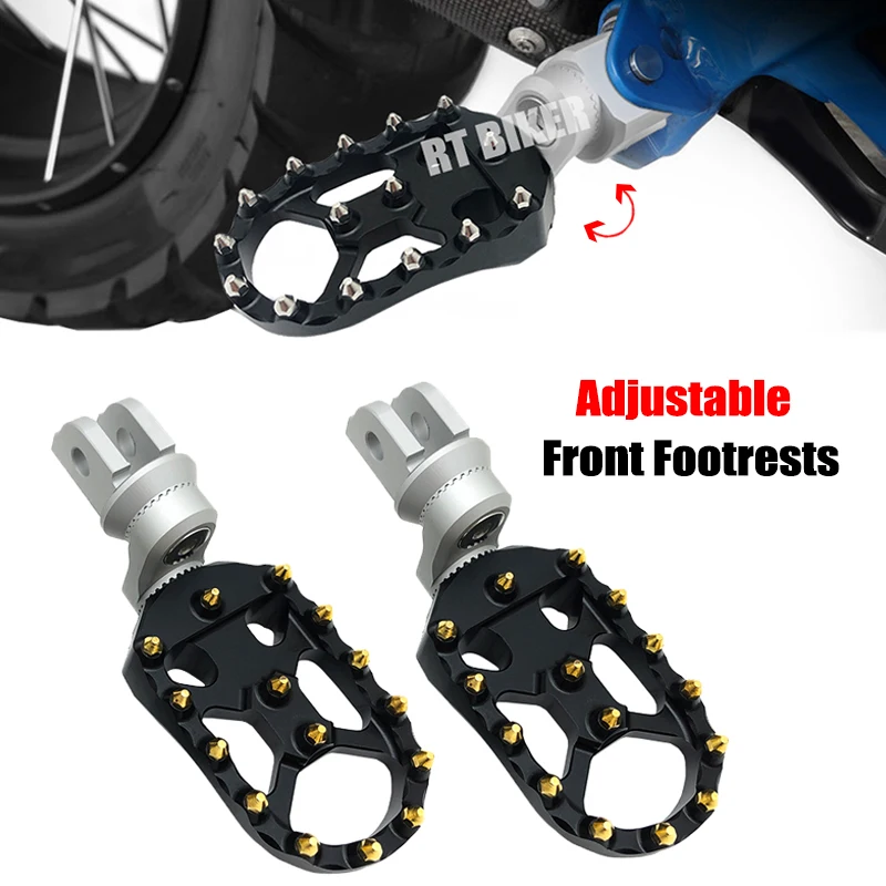 

For BMW R1250R R1250RS R1250 R R 1250 R R 1250 RS 2019-2022 Motorcycle Front Footrest Adjustable Foot Peg Rotatable Foot Pegs