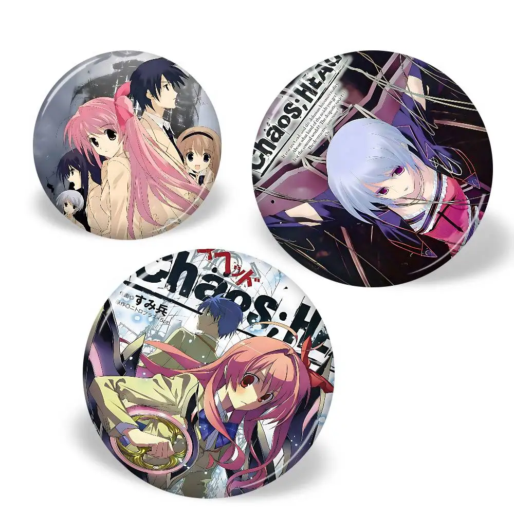 1 قطعة أنيمي C-Chaos H-Head جديد دبابيس لينة زر دبوس مضحك سخيف Gnarpy على لوح التزلج ميمي شارة ألعاب جمع الهدايا