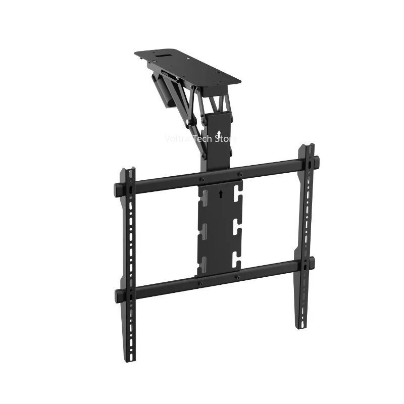 32-90 Inch Electric Telescopic TV Ceiling Bracket, Remote Control Motorized Ceiling Mount for TV and Monitor Hanger view 4