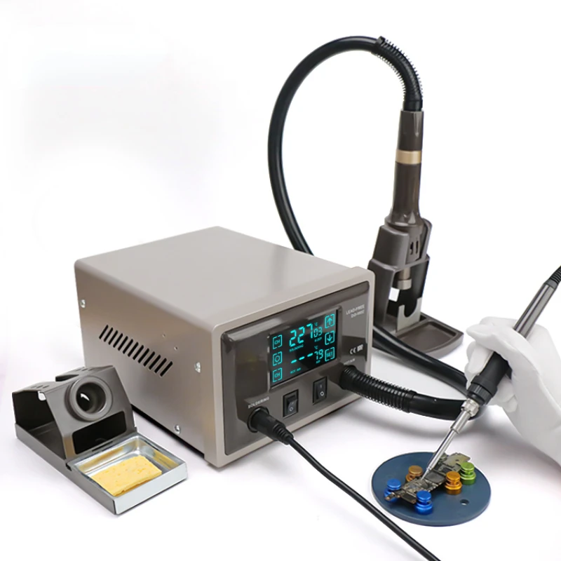 

latest product ba-9852 rework soldering iron LCD touch screen welding equipment lead free soldering stations