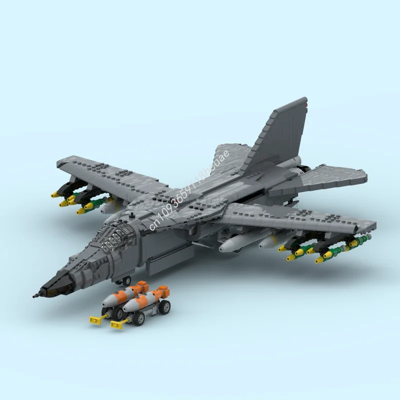 2040 قطعة MOC F Aardvark الخالق الخبراء نموذج اللبنات العمارة هدايا عيد الميلاد تجميع لتقوم بها بنفسك لعبة الطوب الإبداعية للأطفال #5