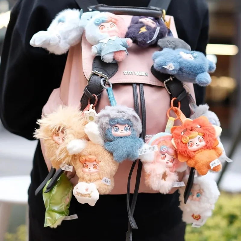 

Genuine Qbao Weather Baby Mini Series Blind Box Cute Plush Pendant Collectible Figure Keychain Gift Toy And Figure Collectors