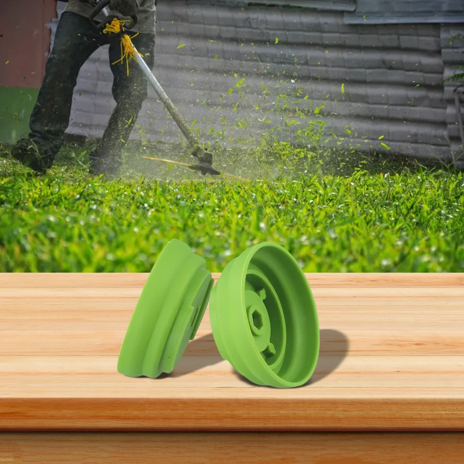 2PCS Replacement Blade Base for Electric Cordless Grass Trimmers Compatible with Lawn Mower Accessories and Yard Maintenance