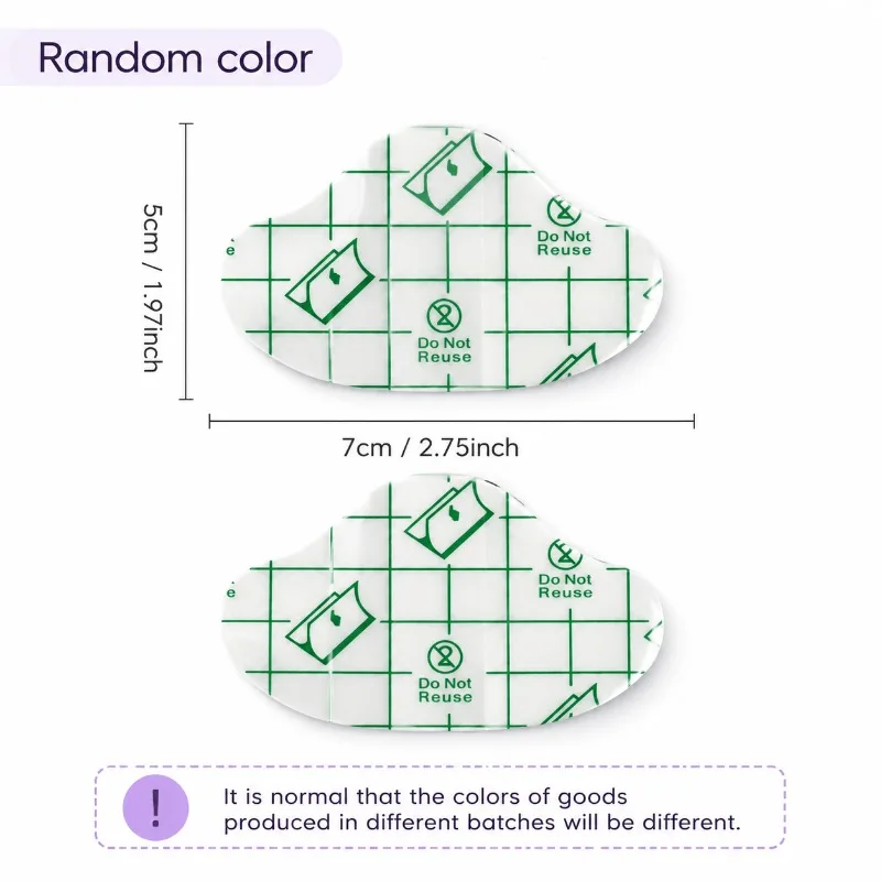 30Pcs Clear Gel Heel Cushions, Self-Adhesive Soft Silicone Anti-Friction Inserts, Invisible for Women Men Heels Sneakers