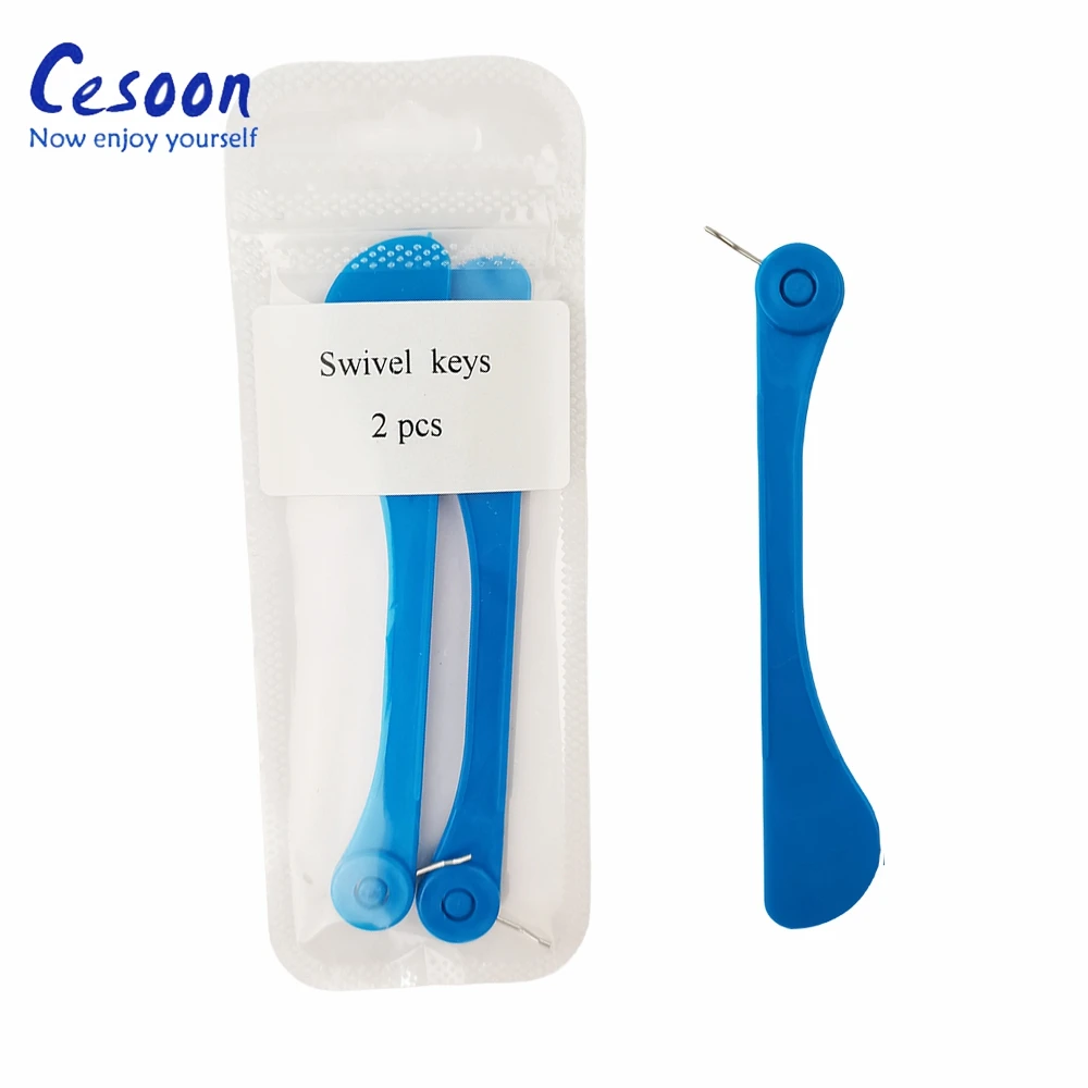 Cesoon 2 Stuks Tandheelkundige Implantaat Expansie Schroef Snelle Orthodontische Palatale Expander Draaibare Toetsen Ortho Brace Tandheelkunde Instrument