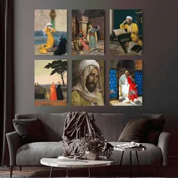 Art Painting Osman Hamdi Bey Poster Home Office study Wall Bedroom Living Room Kitchen Decoration Painting