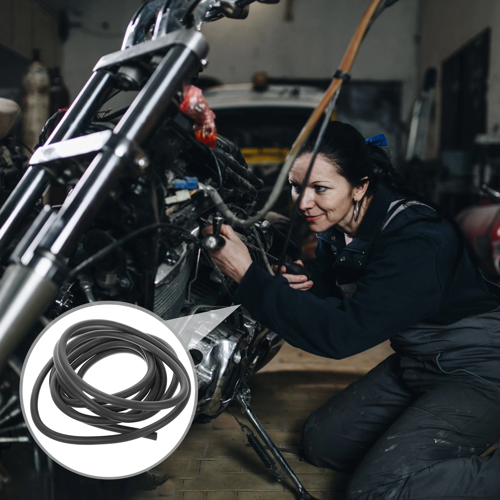 

20Pcs Fuel Line Hose Clamps Durable Leakproof for Motorcycles Scooters Small Engines with Fuel Filter Inline Shut Off Valve Oil