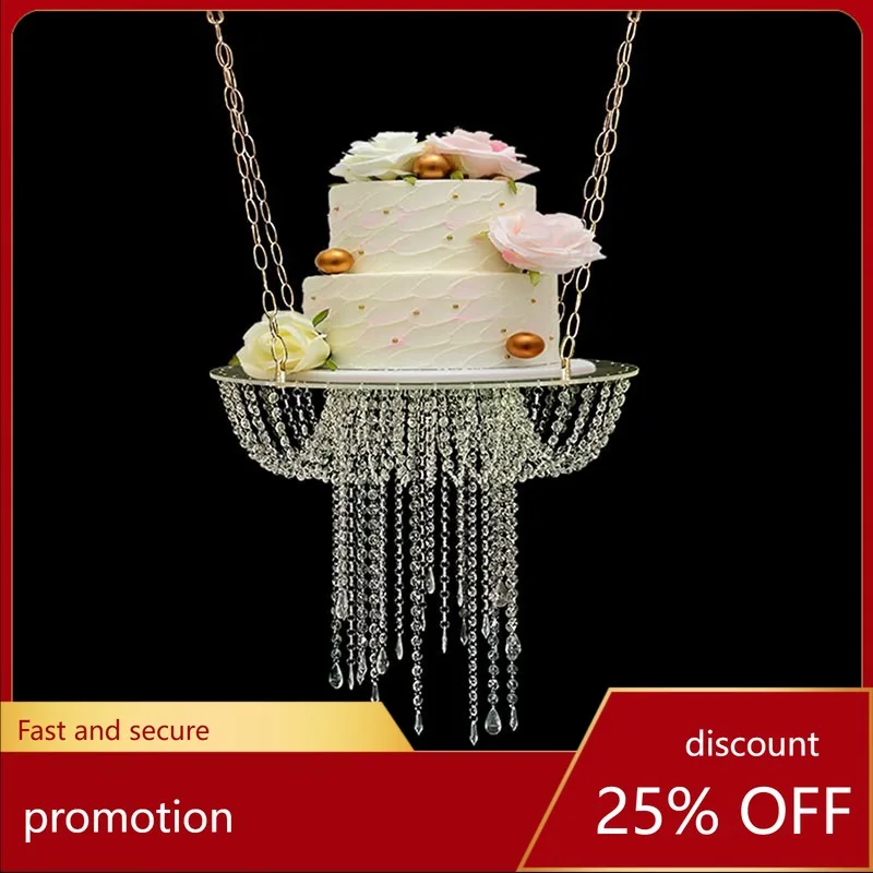 

Hxl wedding props acrylic aisle marker party crystal cake stand